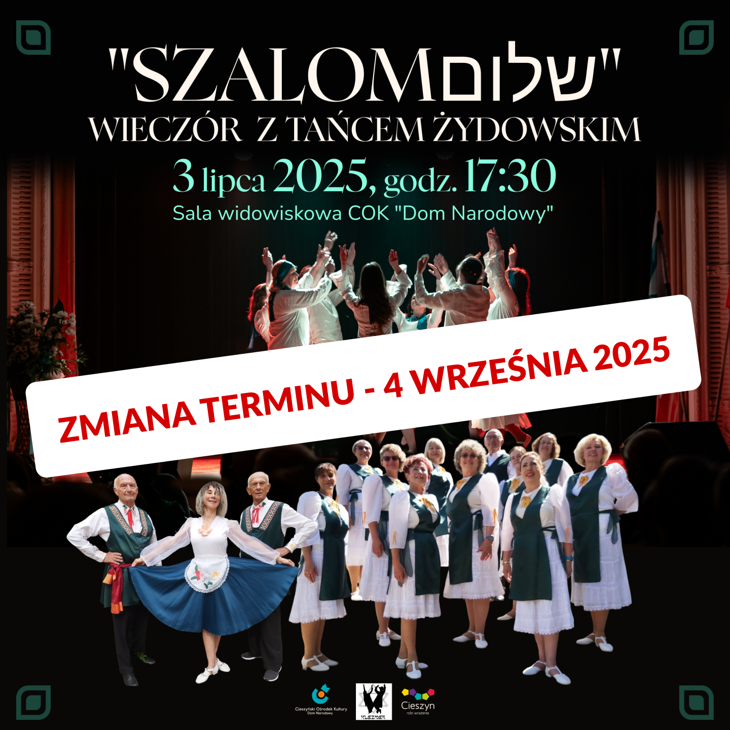 Zmiana terminu wydarzenia SZALOM